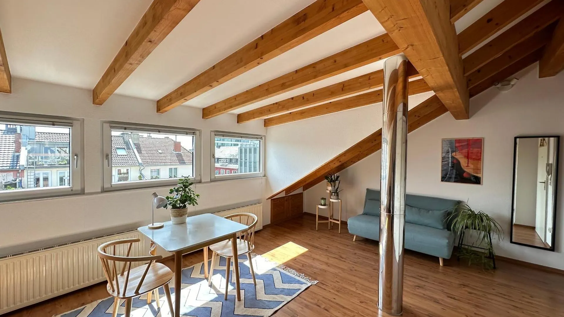 Cozy Loft With A View, Central, Close To Tradefair Ντίσελντορφ 0*,  Γερμανία
