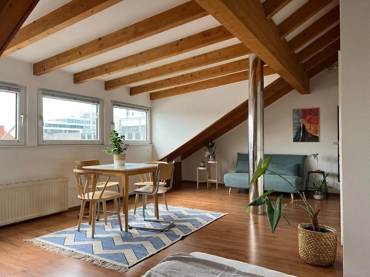 Cozy Loft With A View, Central, Close To Tradefair Düsseldorf Apartament