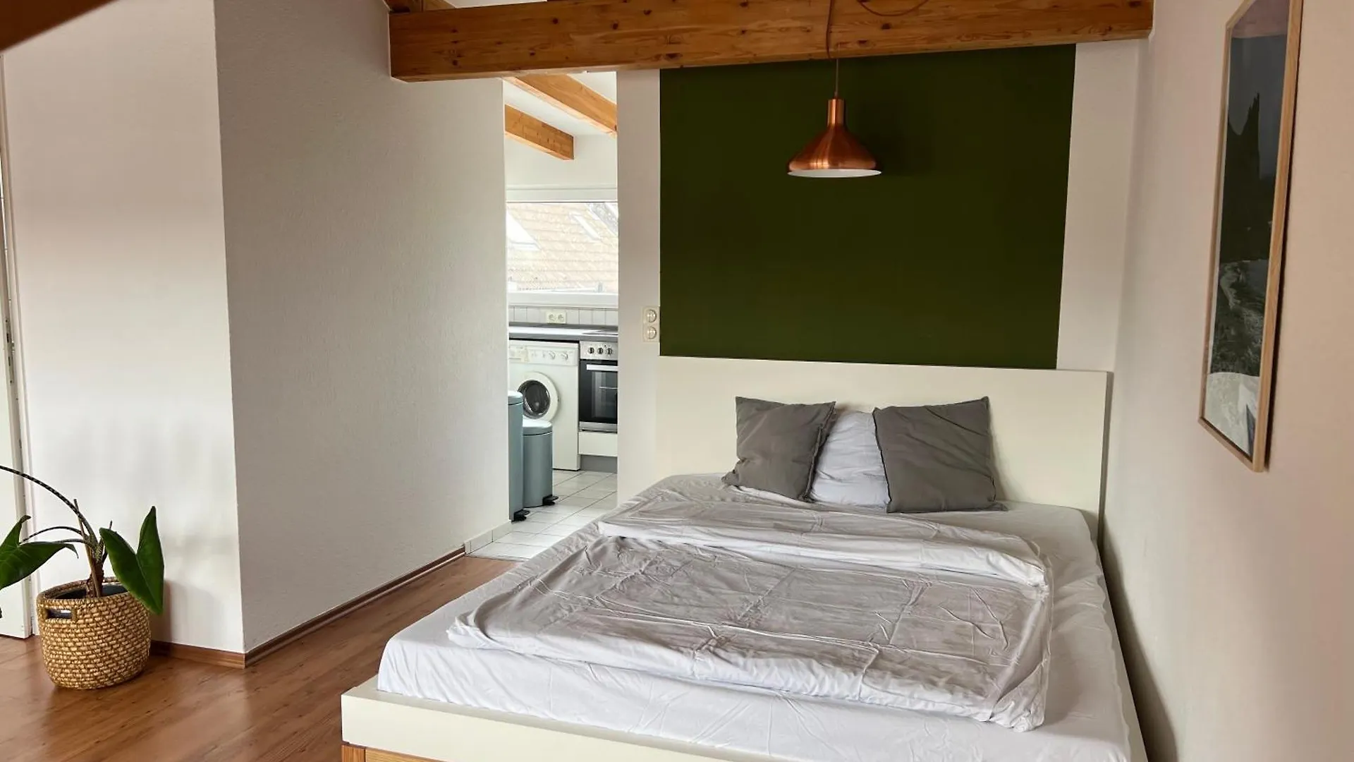 Apartmán Cozy Loft With A View, Central, Close To Tradefair Düsseldorf Německo