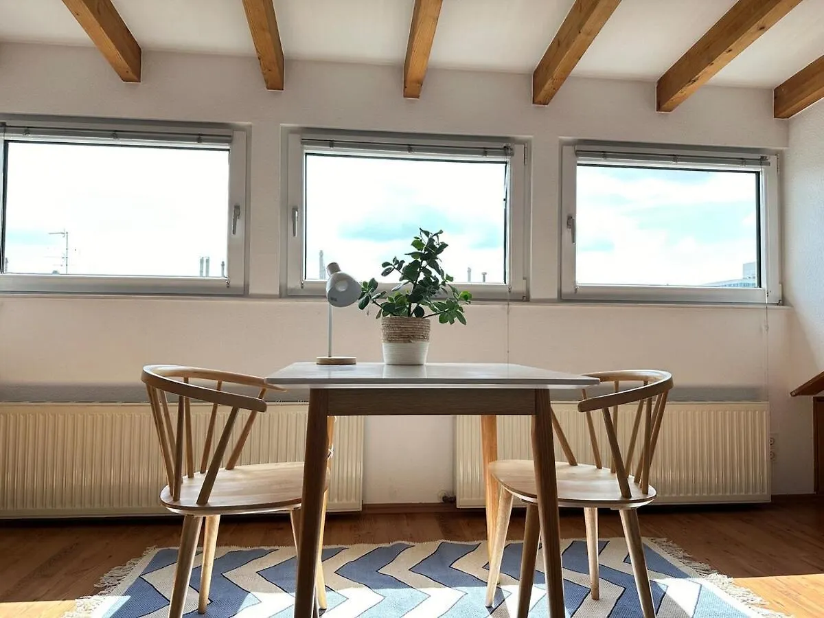 Apartmán Cozy Loft With A View, Central, Close To Tradefair Düsseldorf