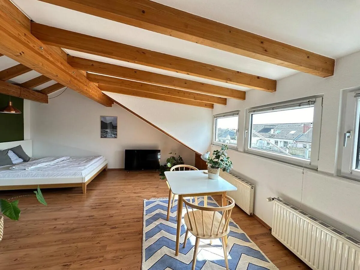 Apartmán Cozy Loft With A View, Central, Close To Tradefair Düsseldorf Německo